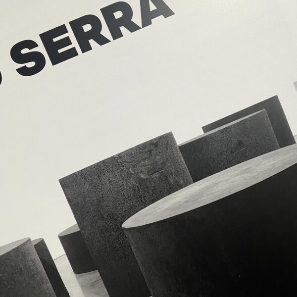 Richard Serra サイン入りポスター