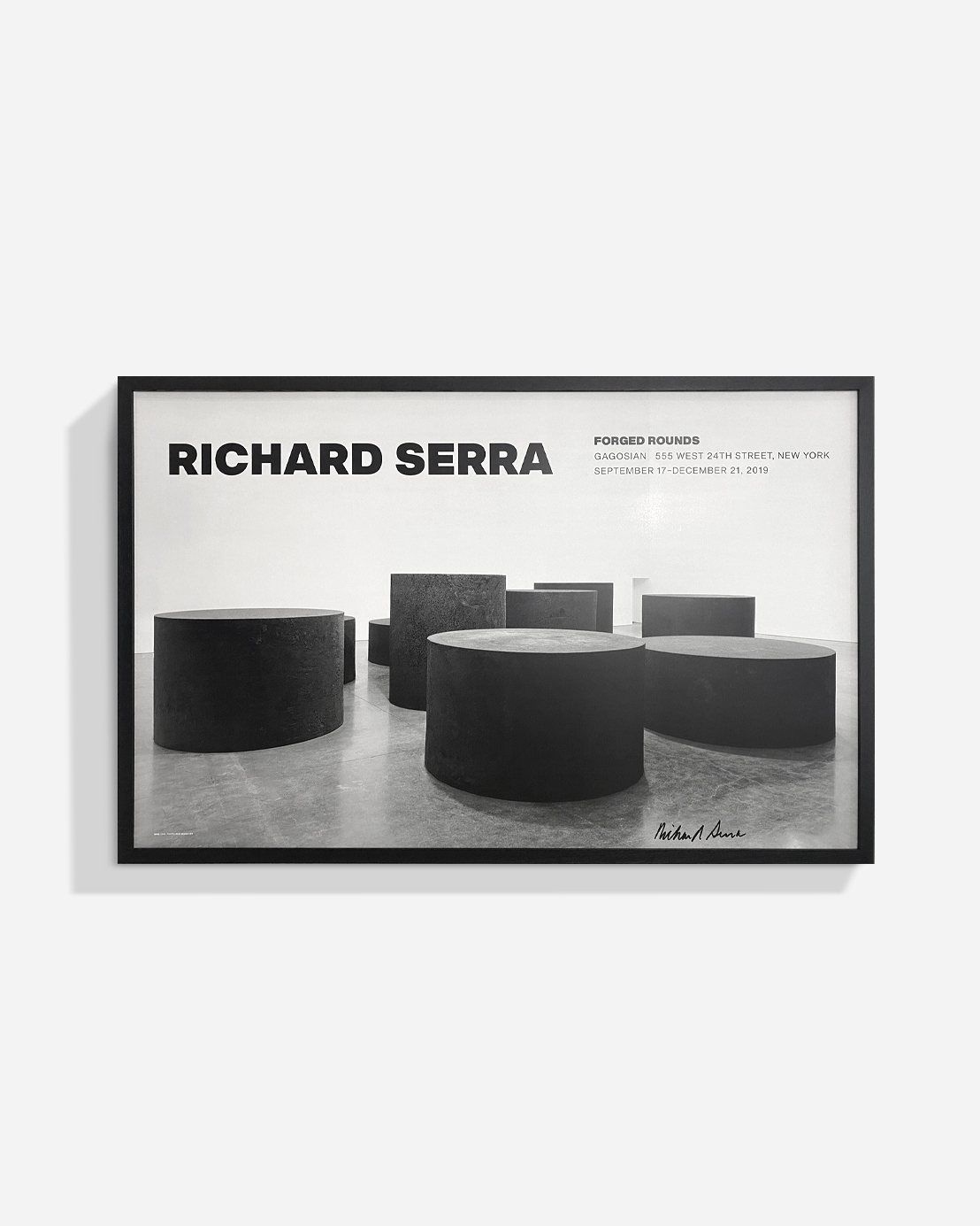 Richard Serra | Forged Rounds (サイン入り)